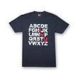 Load image into Gallery viewer, UNISEX ALPHABET TEE