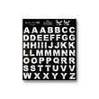 Load image into Gallery viewer, ASL ALPHABET STICKER SHEET