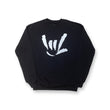 Load image into Gallery viewer, UNISEX ILY SIGN CREW NECK SWEATSHIRT