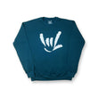 Load image into Gallery viewer, UNISEX ILY SIGN CREW NECK SWEATSHIRT