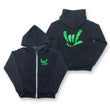 Load image into Gallery viewer, KIDS ILY SIGN ZIP HOODED