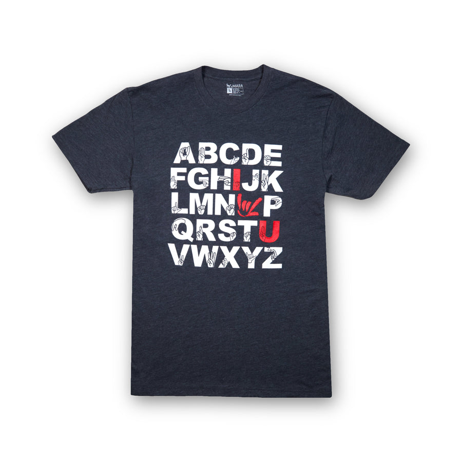 UNISEX ALPHABET TEE