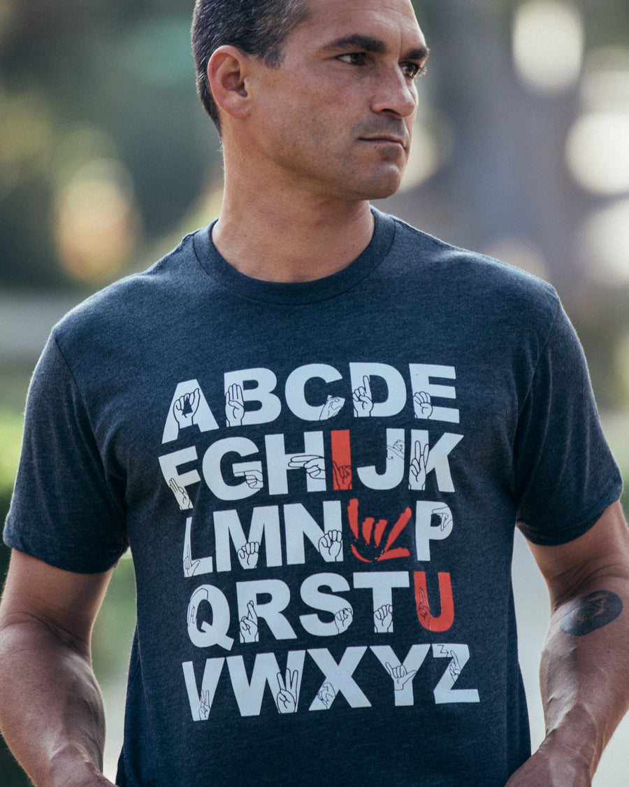 ASL ALPHABET ILY TEE