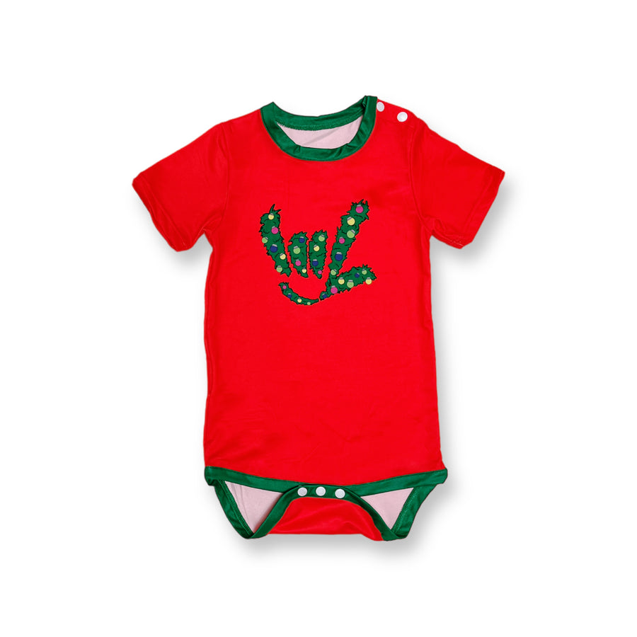 BABY ILY SIGN CHRISTMAS MATCHING FAMILY PAJAMAS