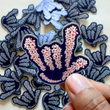 Load image into Gallery viewer, Cherry Blossom ILY Magnet
