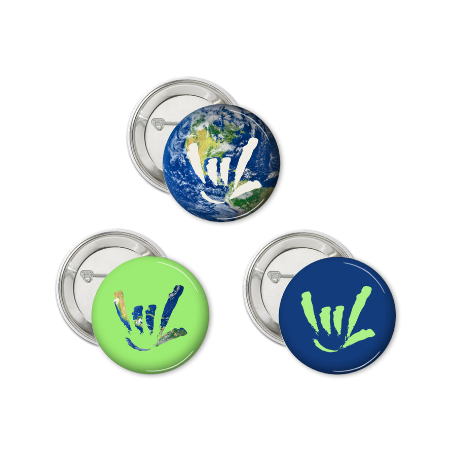 EARTH ILY SIGN PINS