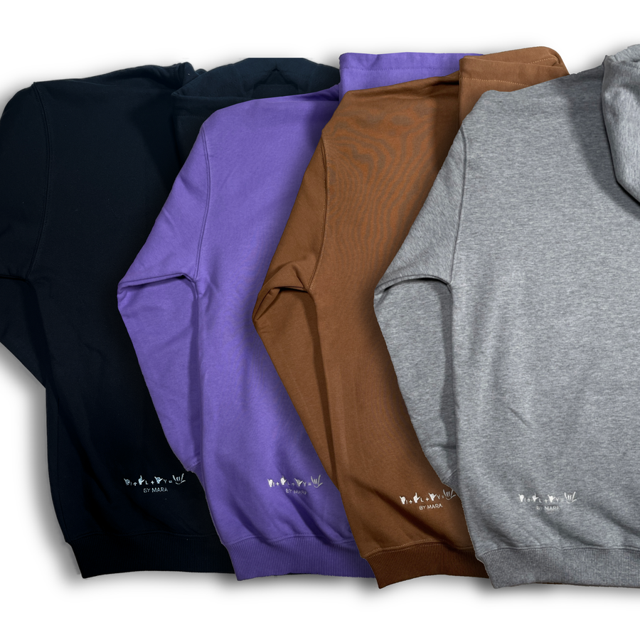 ByMara French Terry Zip Hooded