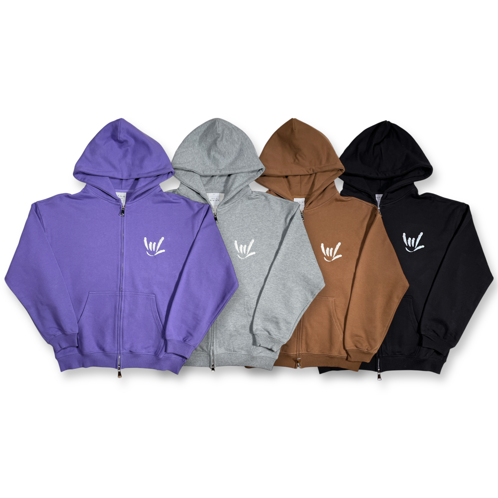 ByMara French Terry Zip Hooded