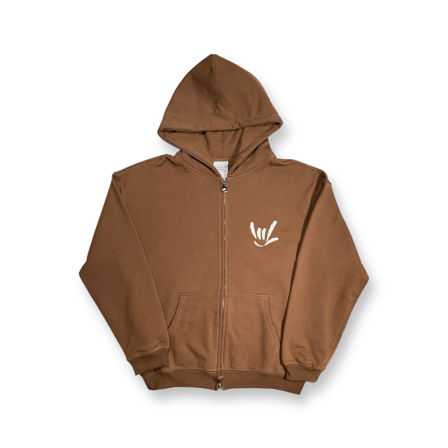 ByMara French Terry Zip Hooded