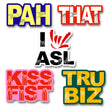 Load image into Gallery viewer, ASL JARGON STICKER
