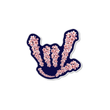 Load image into Gallery viewer, Cherry Blossom ILY Magnet

