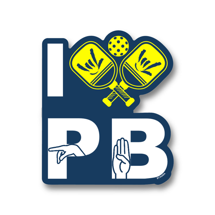 Pickleball Sticker