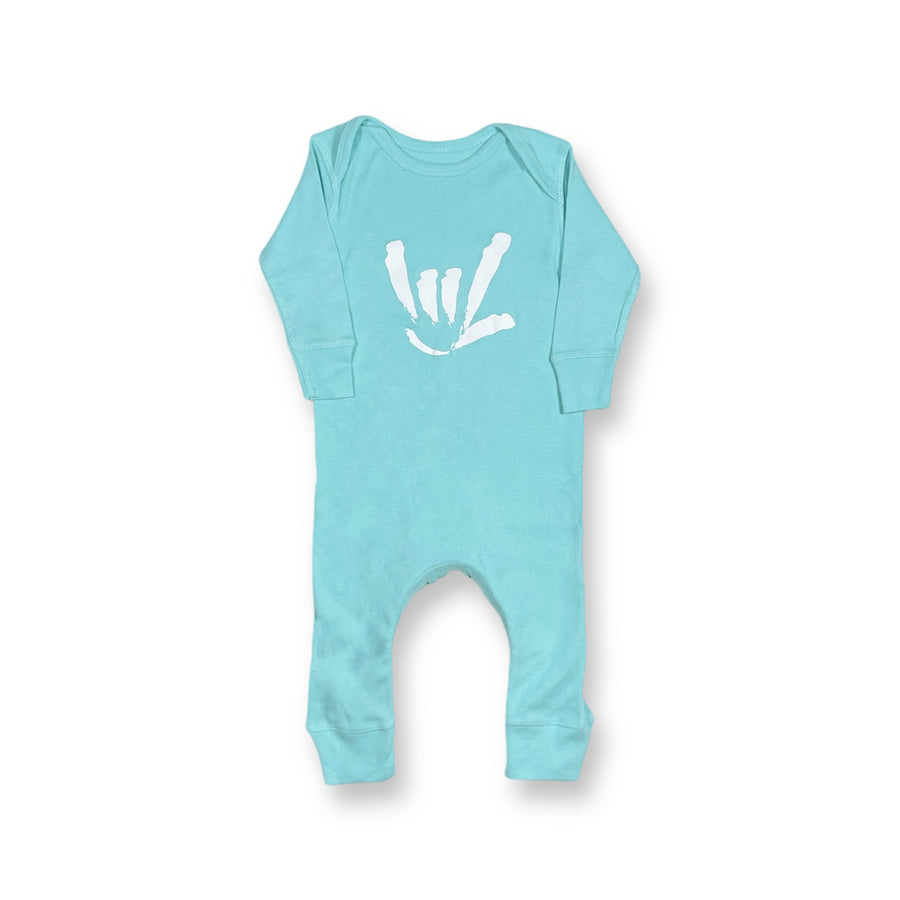 BABY ILY SIGN LONG SLEEVE ROMPER