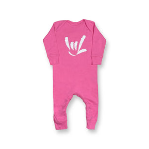 BABY ILY SIGN LONG SLEEVE ROMPER
