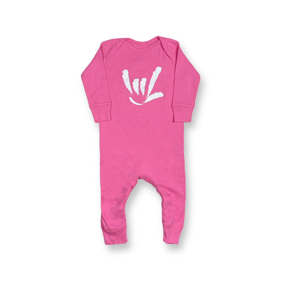 BABY ILY SIGN LONG SLEEVE ROMPER