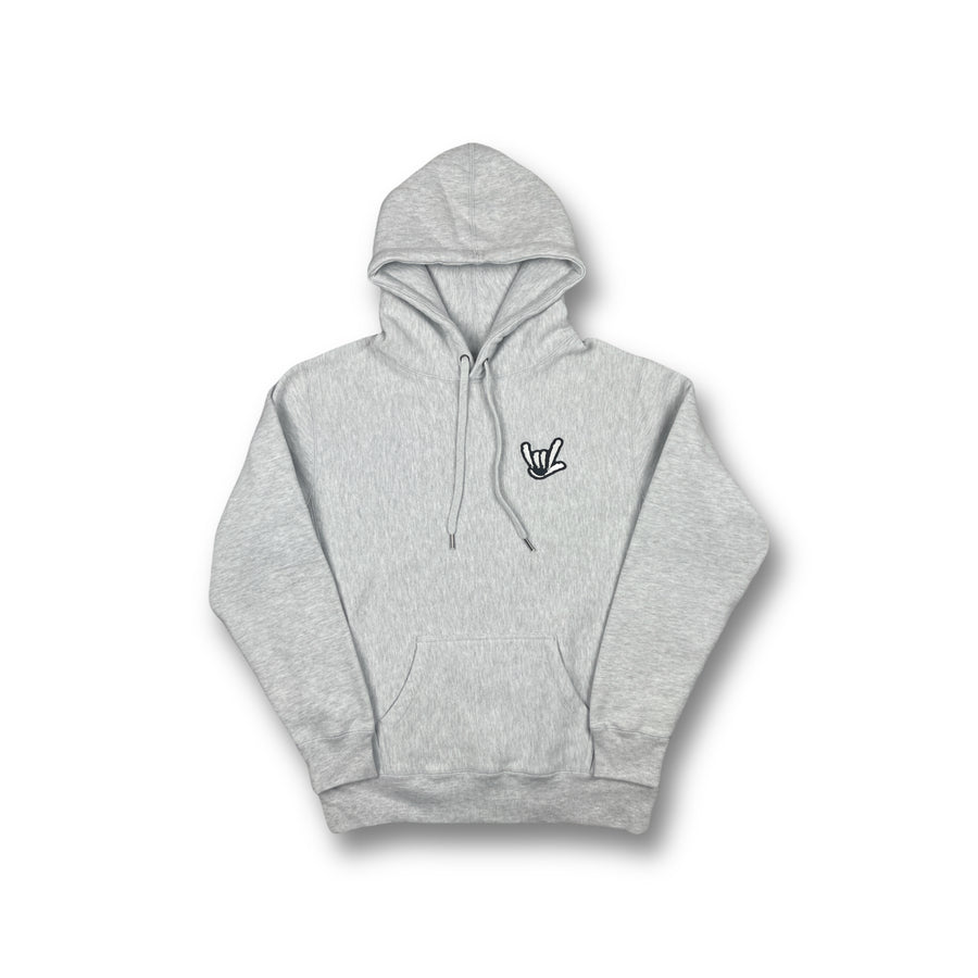 UNISEX HOODED -  PREMIUM EMBROIDERED ILY SIGN