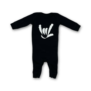 BABY ILY SIGN LONG SLEEVE ROMPER