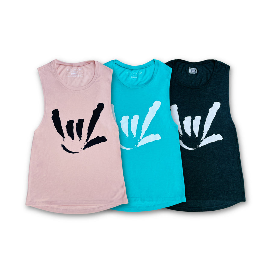 WOMEN'S MUSCLE I.L.Y. TANK