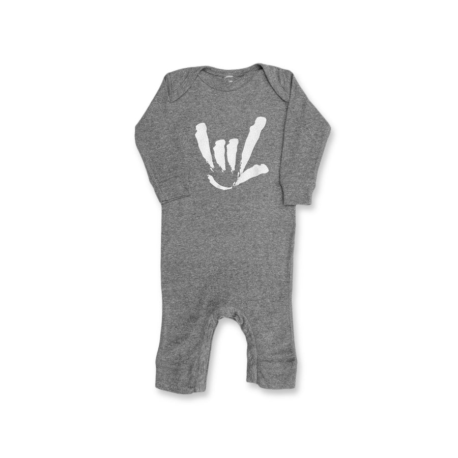 BABY ILY SIGN LONG SLEEVE ROMPER
