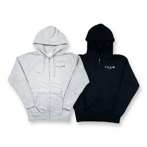 UNISEX ZIP HOODED - ILY SIGN LOGO